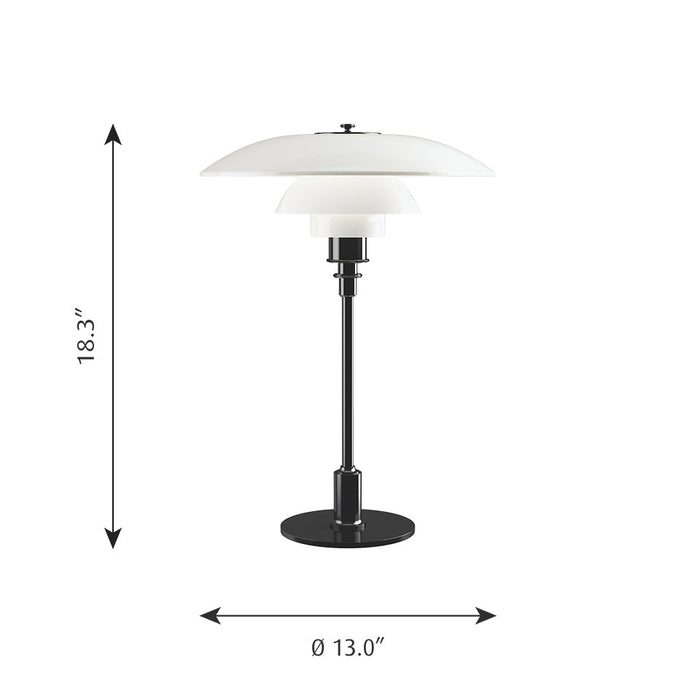 Lampe de table PH 3½-2½ Glass