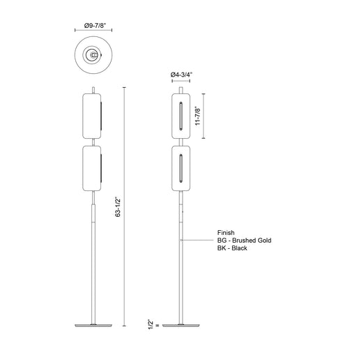 Lampe de plancher Hilo