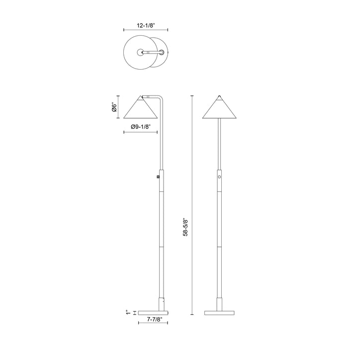 Lampe de plancher Remy