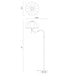 Lampe de plancher Crosby