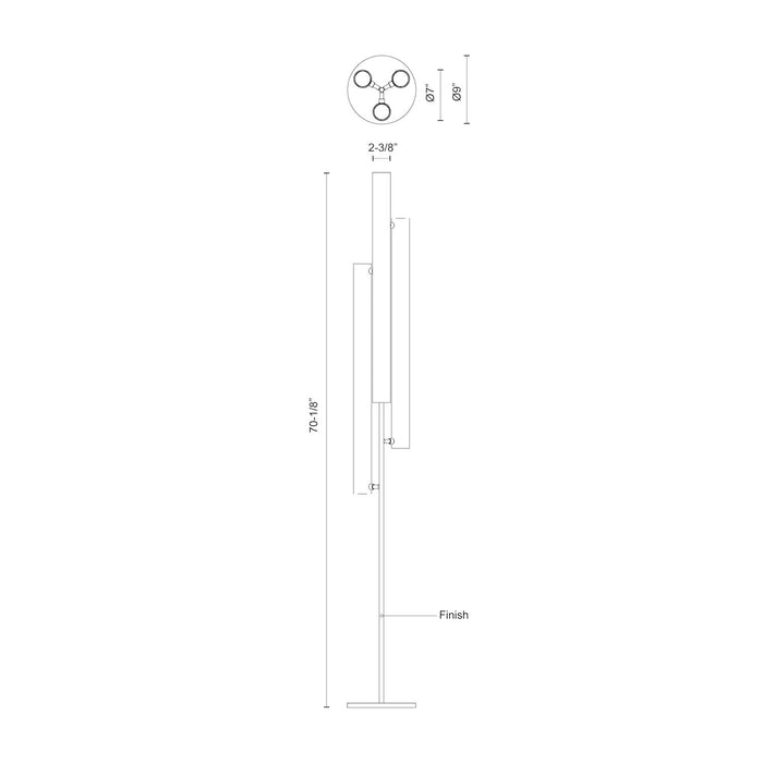 Lampe de plancher Gramercy