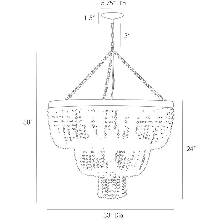 Chandelier Chappellet